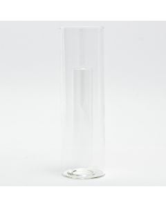 Glass Candle Holder Terrarium 8" 