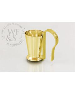 Mint Julep Cup with Pew Clip, One Case of 24 - Gold