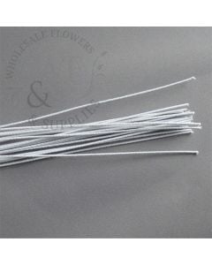 White Cloth Stem Wire