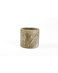 3 1/8" Mini Weathered Stone Cylinder
