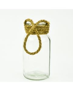 Rope Hanging Glass Jar