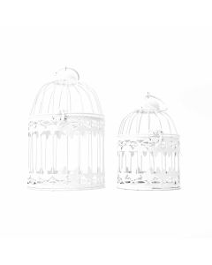 Set of Two Hanging Birdcages