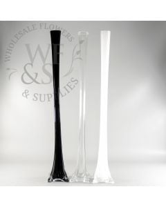 28" Eiffel Tower Glass Vase