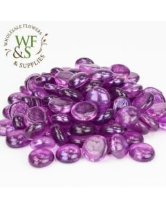 Purple Glass Gems 
