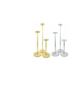 14" Centerpiece Riser in Gold or Silver (6-Pack)