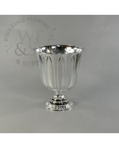8½" Plastic Urn - Silver 