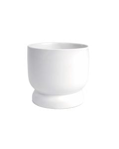 5 3/4 inch Modern Ceramic Bowl - White