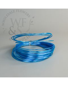 Aluminum Deco Wire Turquoise Blue