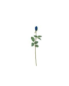 23" Blue Rose Bud Stem