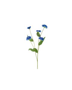 26" Delphinium blue Cornflower spray