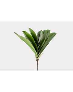  Faux Phalaenopsis Plant Leaf pick - Green