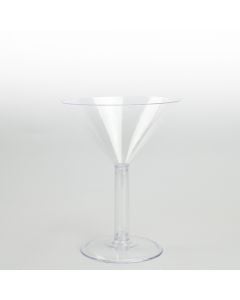 9" Martini Glass - Clear Acrylic 