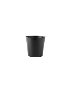 5" Black Round Plastic Pot