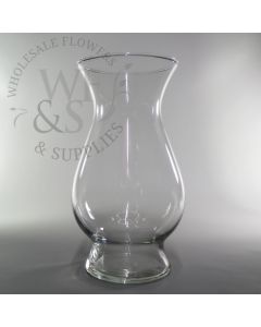 10.8" Tall Glass Bella Vase