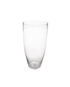 15" Glass Tapered  Vase