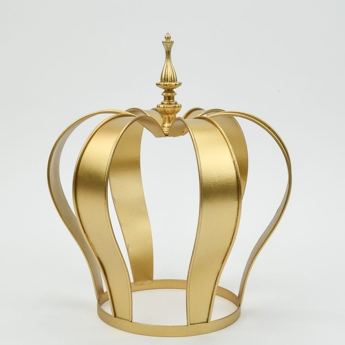King's Crown - Gold painted metal