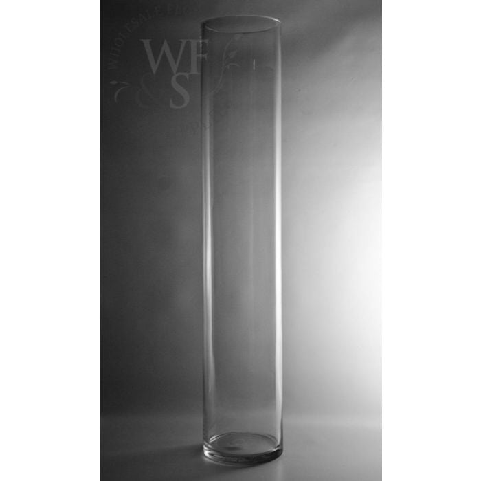 morgue Tranquility Blikkenslager Clear Tall Glass Cylinder Vase, Cylinder Vases - Wholesale Flowers and  Supplies