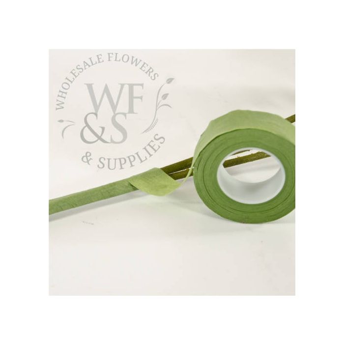 Wide Green Floral Tapes, Floral Tapes For Bouquet Stem Wrapping