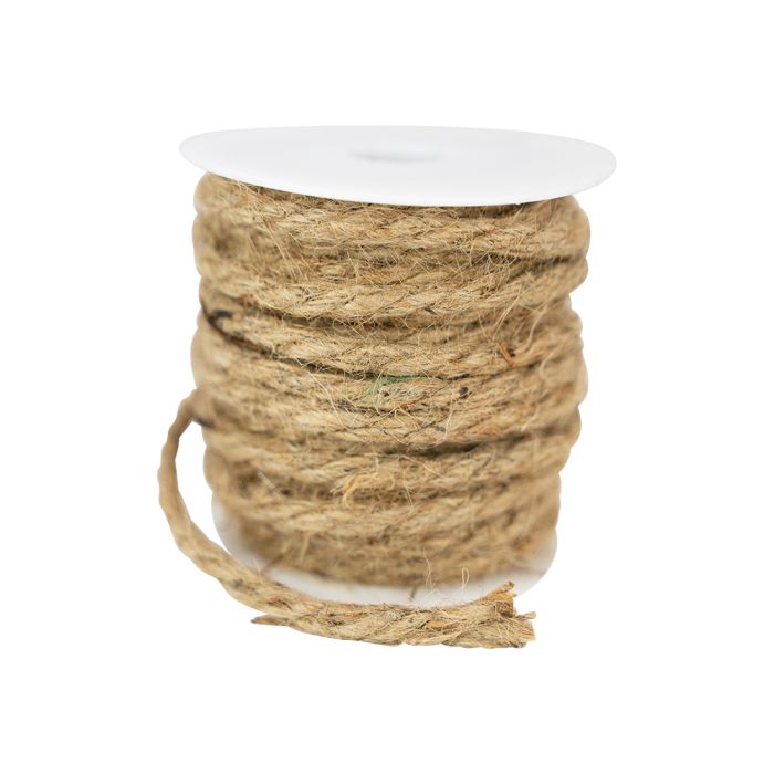 6mm Burlap Rope -12y - Wholesale Flowers and Supplies