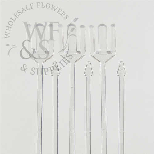 9" Slant Head Floral Pick Card Holders