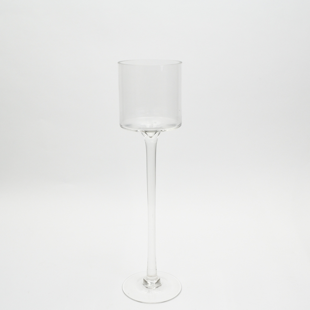 Long Stem Cylinder Candle Holder - 16 inch