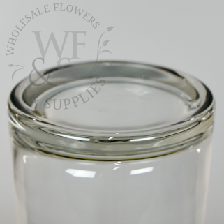 10-inch tall  x 8-inch wide  Glass Cylinder Vase 1